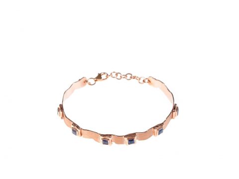 Perfect Square Sequence Plate Bracelet