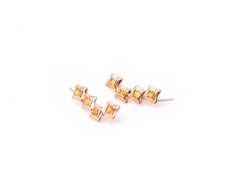 Perfect Square Sequence Ear Cuff