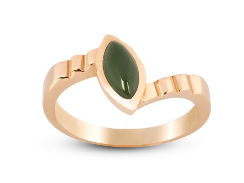 Jade Thin Merdiven Ring